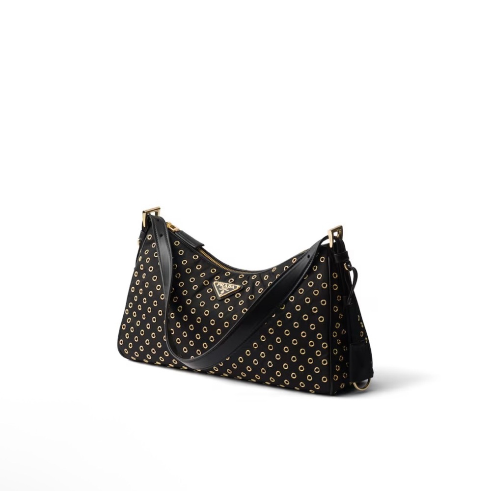 Prada Black and Gold Women's Bag